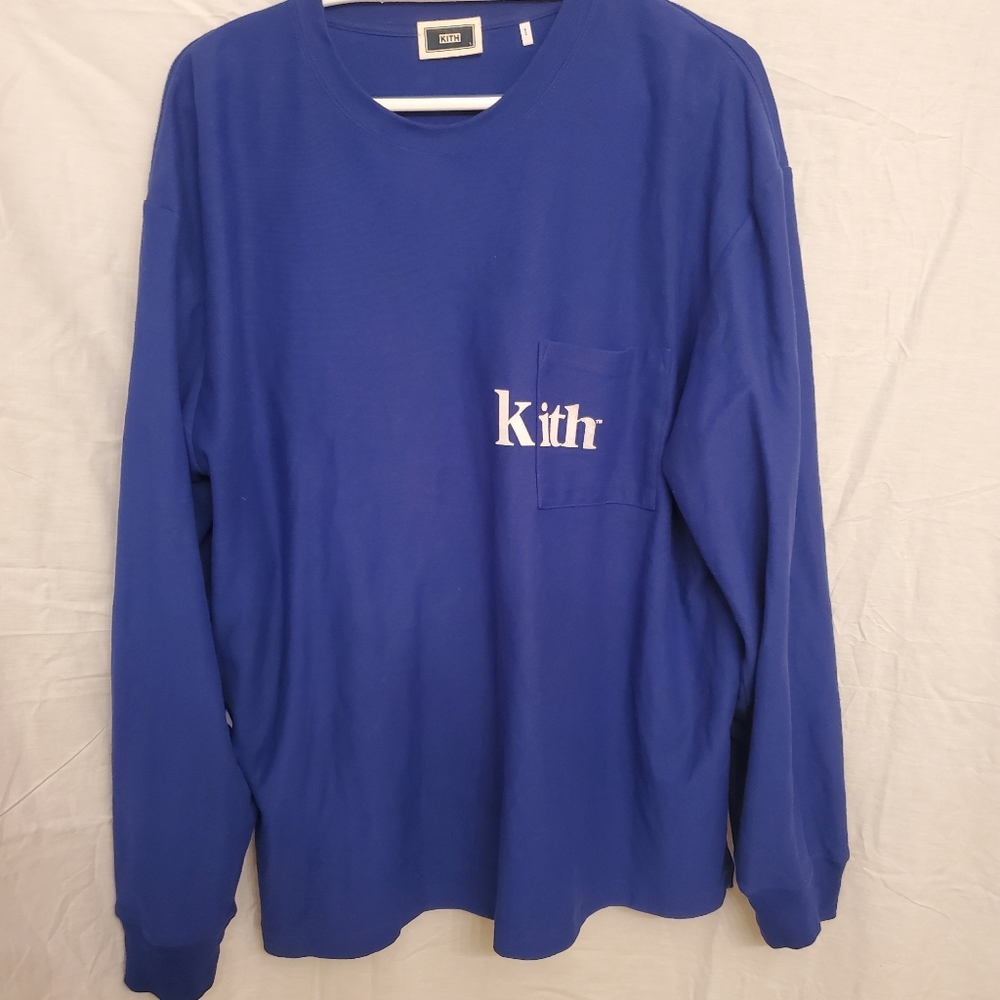 Kith long sleeve, size large
